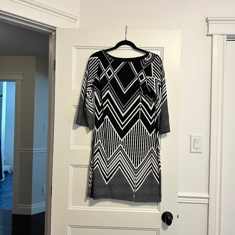 Enfocus Studio, Black and White Dress